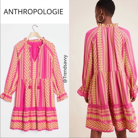 ANTHROPOLOGIE Meave Dominique Pullover Tunic Dress - Picture 8 of 8